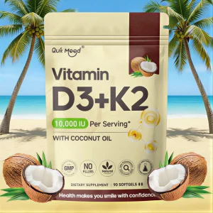 Vitamin D3K2, Assists Calcium Absorption