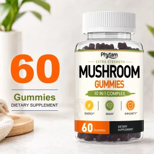 10-IN-1 Mushroom Super Blend Complex.